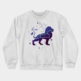 Leo Constellation Crewneck Sweatshirt